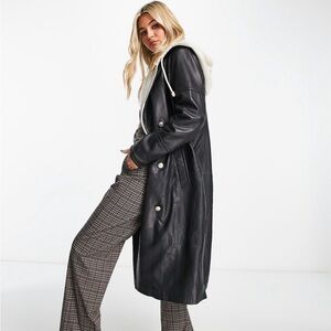 Urbancode Real Leather Duster Coat